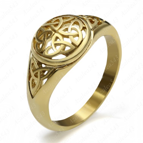Ladies gold celtic - ladies, knot