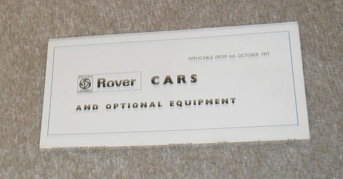 Rover price option - rover, guide