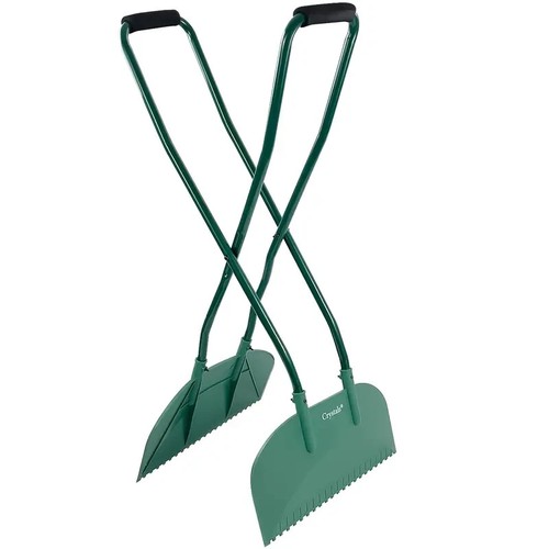 Long handled leaf collecting - handled,