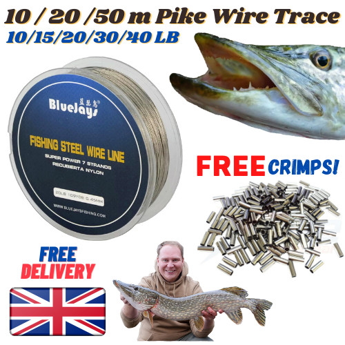 Pike rigs wire trace - pike, 15