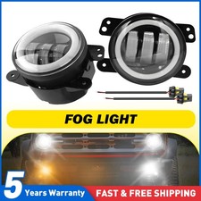 Pair 4" Inch Bumper LED Fog