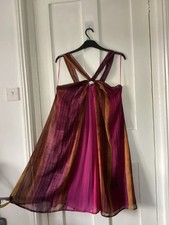 Ladies Dress Size Large Purple