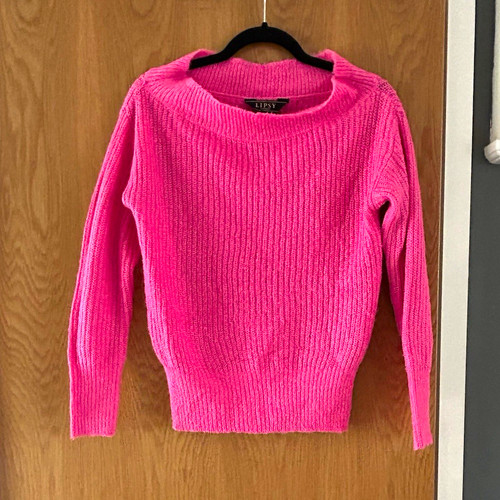 Lipsy london pink rib knit - lipsy, rib-knit