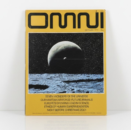 Vintage omni magazine - vintage, december