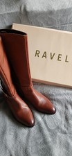 Boots Knee Length Brown Size 6/39 Ravel