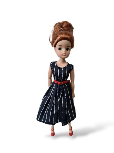 Modern sindy doll outfit - doll, navy