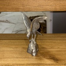 pewter statue of an eagle