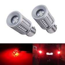 1157 380 BAY15d LED Bulbs Red