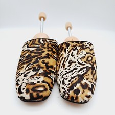 leopard print mules Next