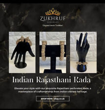 Indian Pakistani Asain Traditional Bangle Bracelet Kada Openable Screw Lock 2:6