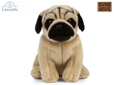 Pug Puppy Sitting Plush Soft