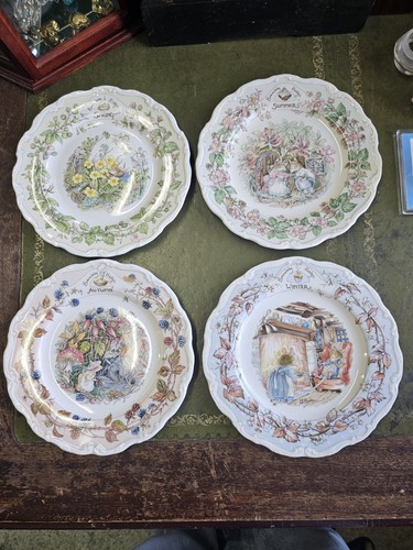Royal doulton seasons plates - doulton,