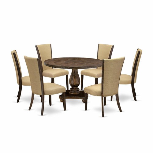 East west furniture pc - west, 7-pc