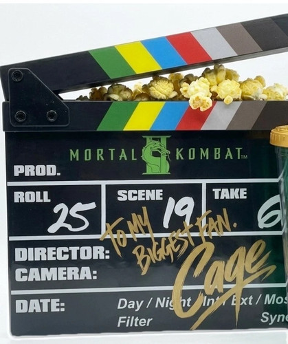 Mortal kombat clapboard - mortal,