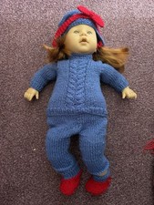 Zapf Creations Baby Doll 17 Inches Cloth Body Vinyl Limbs