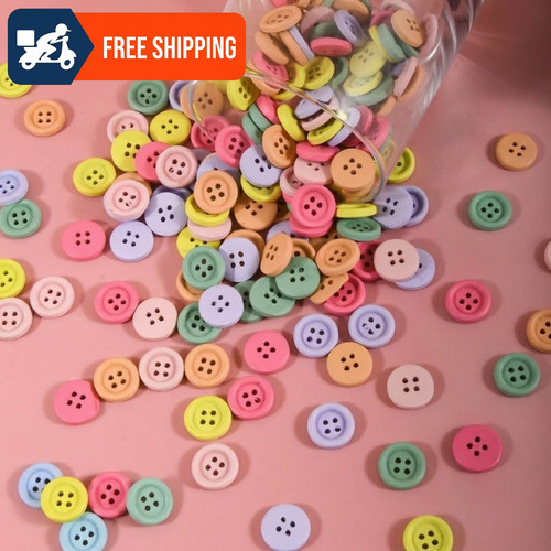 100pcs 15mm colourful plastic - 100pcs,