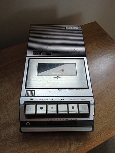 Sony tcm 757 cassette - cassette, recorder