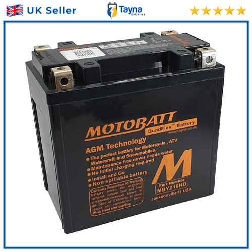Mbyz16hd motobatt quadflex - quadflex, agm