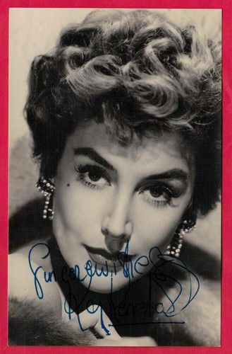 Kay kendall vintage postcard - kay,