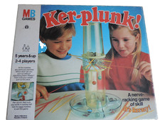 COMPLETE Vintage Kerplunk Ker-Plunk  Game MB Games 1986