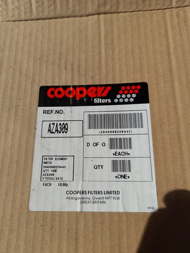 Aza309 truck filter bedford - filter,,