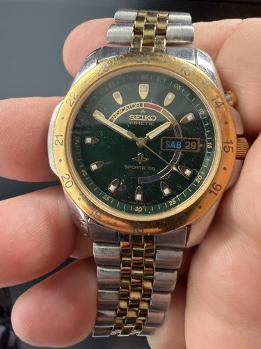 Seiko kinetic sports - sports, 50