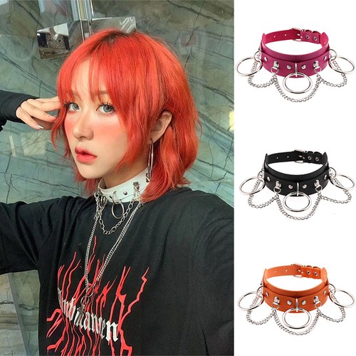 Collar chain gothic women - collar,
