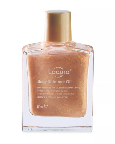 New lacura body shimmer oil - body,