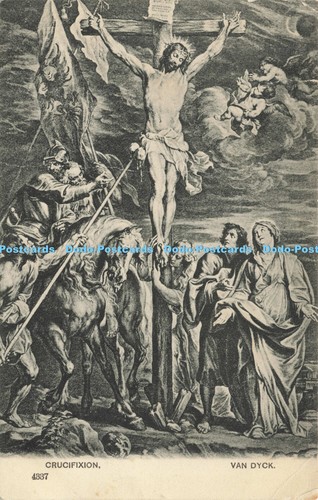 R585119 crucifixion van dyck - r585119,