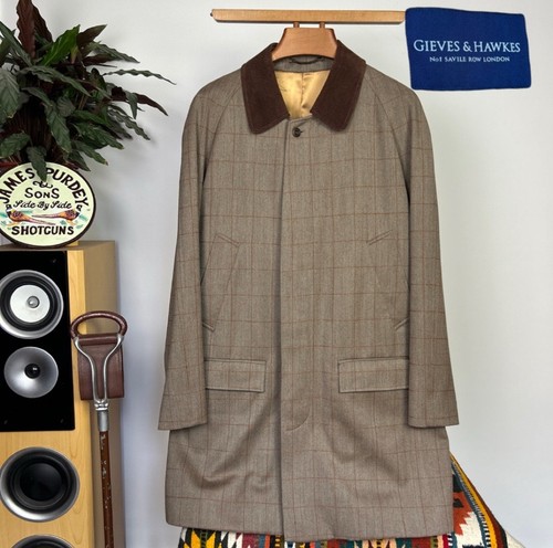 Gieves hawkes raglan car - hawkes, (l)