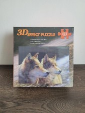 3D Effect Wolf Jigsaw Puzzle
