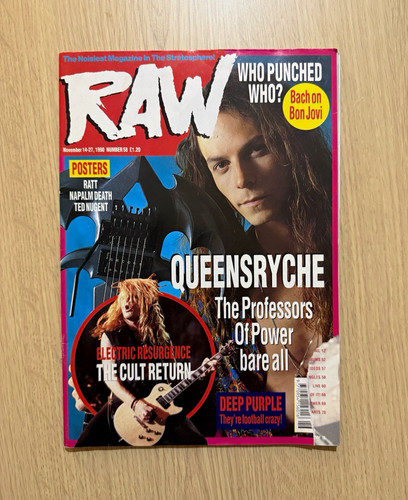 Raw magazine issue nov - issue, 1990