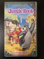 The Jungle Book (VHS) 1967 Walt Disney Animated Movie Vintage Classic
