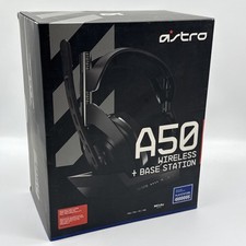 ASTRO A50 WIRELESS GAMING HEADSET & BASE STATION FOR PLAYSTATION PS5 PS4 PC