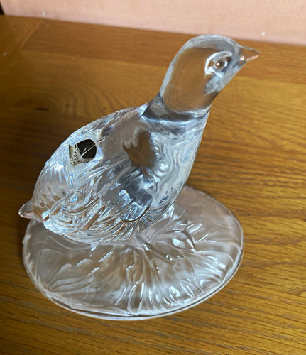 Crystal arques france grouse - d,arques,