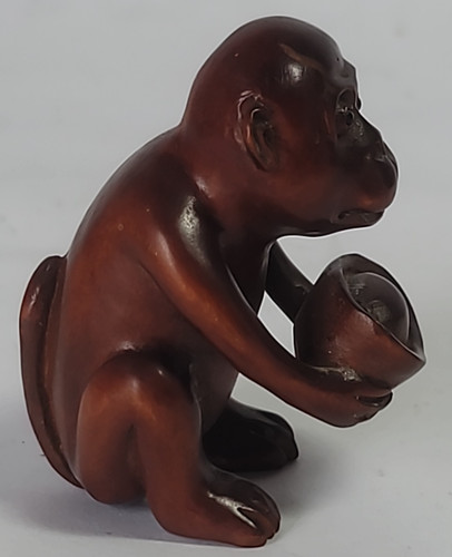 Japanese netsuke hand carved - japanese, hand-carved