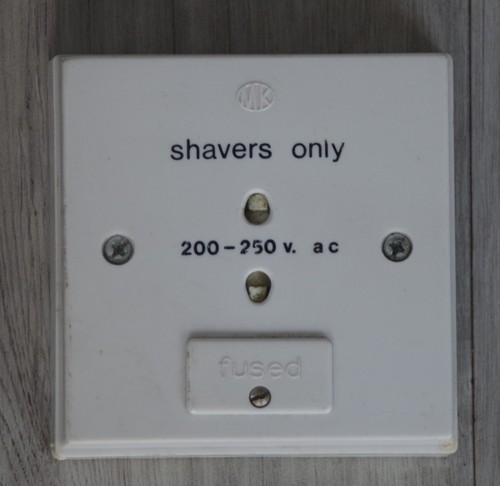 Shaver socket outlet - shaver,