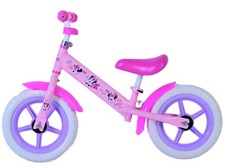 Disney Minnie Mouse 12 Inch Balance Metal Bike Learn To Ride Kids Bike Brand New