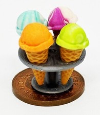 Dolls House 4 Ice Cream Cones