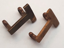 2 x WW1 Brass Shoulder Title