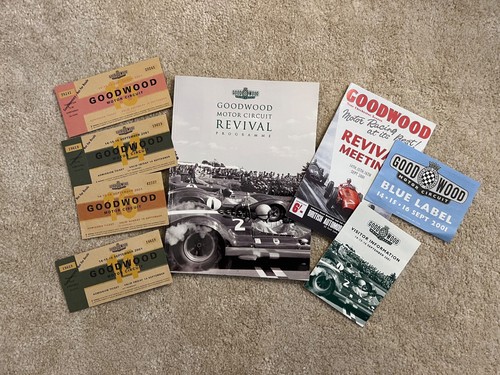 Goodwood revival 2001 press - goodwood,