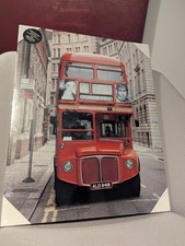 London Red Bus Canvas Wall Art