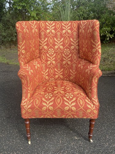 Antique barrel back wing - back,