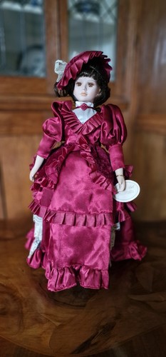 Beautiful porcelain doll - porcelain,