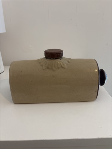 Antique stoneware hot water - antique,