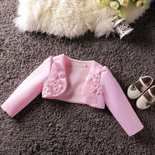Baby Girl Flower Bolero Shrug