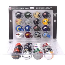 NFL 32 Team Tracker Helmet Set