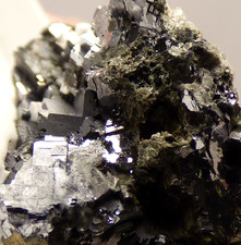 Cerussite and galena - and,
