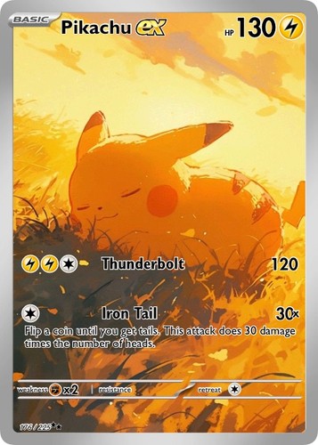 Pikachu pokemon card fan - pikachu,