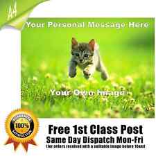 YOUR OWN IMAGE CAKE TOPPER PERSONALISED EDIBLE A4 PHOTO CAKE TOPPER